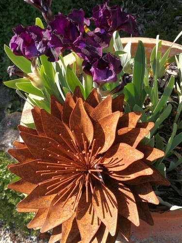 Fiore acciaio inox giglio - in,