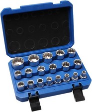 Set 19 Chiavi a Bussola Torx