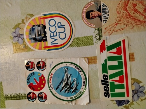 Lotto adesivi vintage - 4,