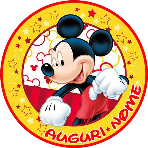Cialda topolino disney mickey - topolino,