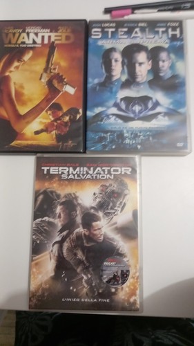 Dvd wanted stealth - dvd, arma