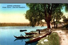 Varese - Somma Lombardo Fiume Ticino casa pescatore f. piccolo non spedita
