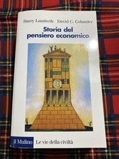 storia del pensiero economico