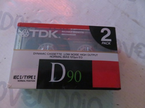 Pack tdk d90 - pack, audio