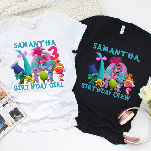 Camicia compleanno trolls - camicia,
