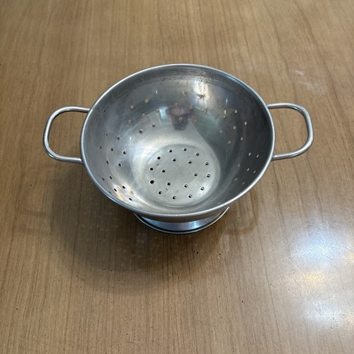 Mini colino metallo vintage - in,