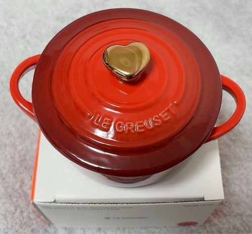 Creuset mini cocotte rosso - le,