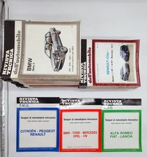 Lotto 41 vol. Rivista Tecnica dell'automobile e tempari di manodopera anni 80/90
