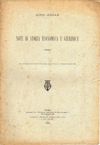 Note storia economica e - di,