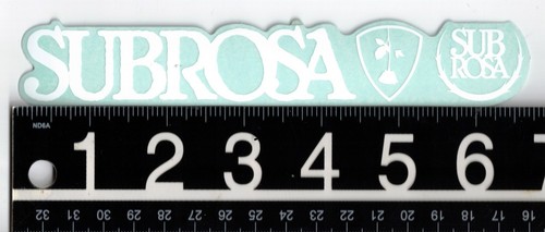 Adesivo subrosa bmx 7 - adesivo,