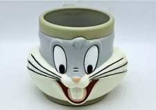 TAZZA DA COLLEZIONE LOONEY TUNES-BUGS BUNNY-WARNER BROS-MUG CUP TAZAS-90 VINTAGE