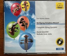 Mozart The Complete String Quintets AURYN SERIES 3 CD Tacet 2016