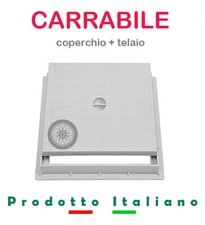 POZZETTO - CHIUSINO CARRABILE IN PLASTICA - RINFORZATO