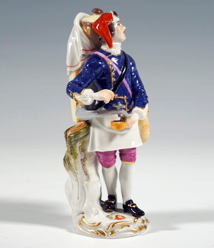 Meissen figura parigino - meissen,