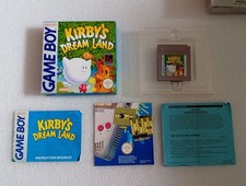 Kirby's Dream Land - Nintendo Game Boy - Poster PAL UK completo e in scatola 