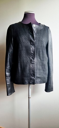 Giacca pelle maxmara - di,