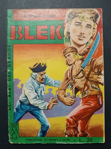 Fumetto grande blek to - blek, f.to