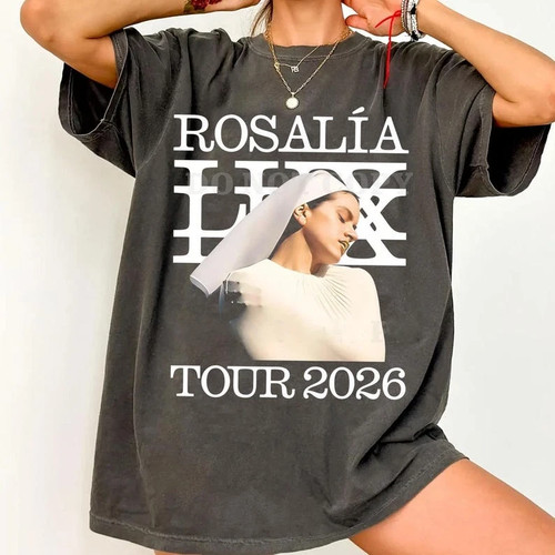 Maglietta rosalia lux tour - rosalia,