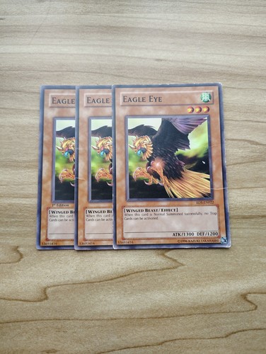 Eagle eye 3x - yu-gi-oh!,