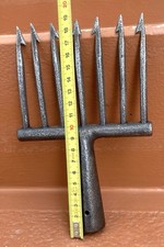 Fiocina Antica  Fatta A Mano Cm 17originale