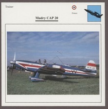 Mudry CAP 20 Edito Servizio Aereo Carta Militare Francia