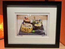 Quadro Sushi Chef con cornice