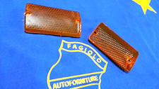 FANALE A112 SOLO VETRINO ARANCIO 2pz.D/Sx.PLASTICA AUTOBIANCHI A112 1^S.ABARTH