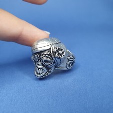 ANELLO "PIETRO FERRANTE" TESCHIO MESSICANO DONNA