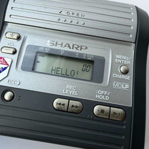 Lettore minidisc portatile - lettore,
