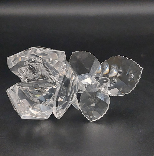 Swarovski crystal rose blossom - rose,
