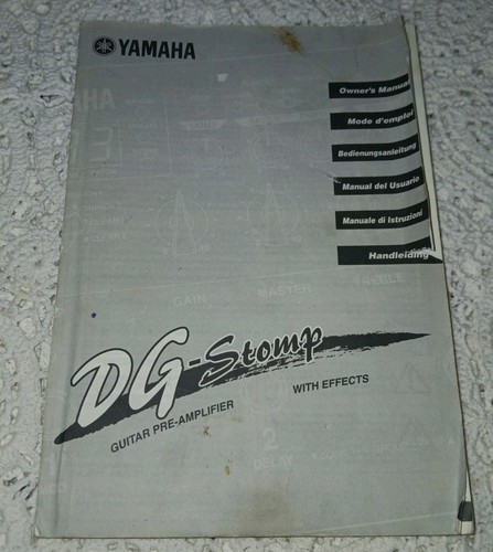 Yamaha stomp pedale effetti - dg-stomp,
