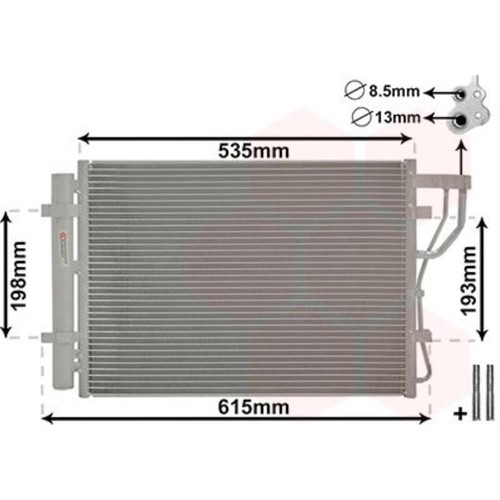 Condensatore climatizzatore - condensatore,