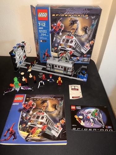 Lego spider man - train, rescue