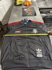 Giacca Adidas X Star Wars Track Top XXL Darth Vader Death Start 2010 nuova con etichette rara