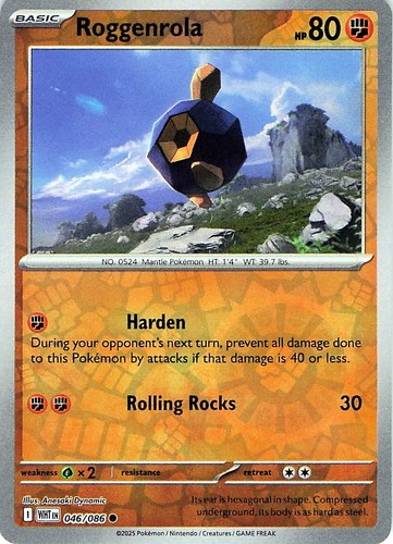 Roggenrola 046 086 reverse - -,