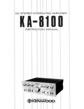 Kenwood KA-8100 Amplificatore