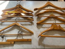 10 Originali 50/60 Fratelli Reguitti Gruccia Ometti Appendini legno ico Parisi