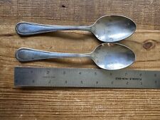 Posate placcate argento Sambonet Contour - 2 cucchiai da dessert 7 1/4 pollici