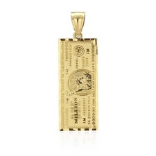 Ciondolo in oro giallo 10 kt