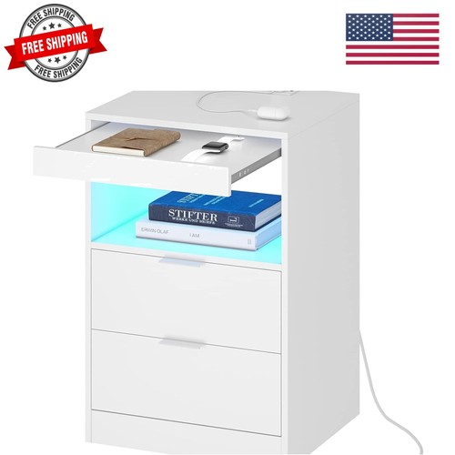 Comodino led con - led,