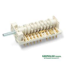 COMMUTATORE SELETTORE 9 FUNZIONI PER FORNO DE LONGHI ELBA ARIETE 050028