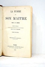 LIVRE ANCIEN SMITH LA FEMME ET SON MAITRE ROMAN ANGLAIS 1859