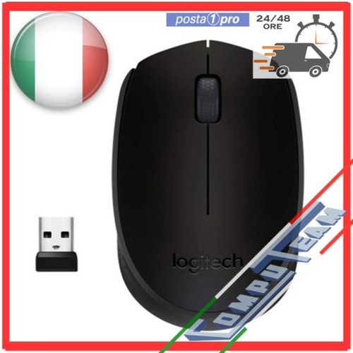 Mouse wireless ottico logitech - mouse,