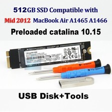 NUOVO 512 GB SSD per Apple MacBook Air 11" A1465 13" A1466 metà 2012 EMC2558 EMC2559