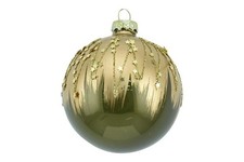 PALLA DI NATALE VETRO D.8CM
