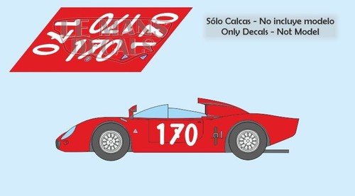 Decals alfa romeo - romeo, t33