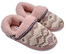 Pantofole Donna Invernali Imbottite Calde Chiuse Scarpe Morbide Antiscivolo