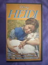 vhs film disney Heidi cofanetto doppio