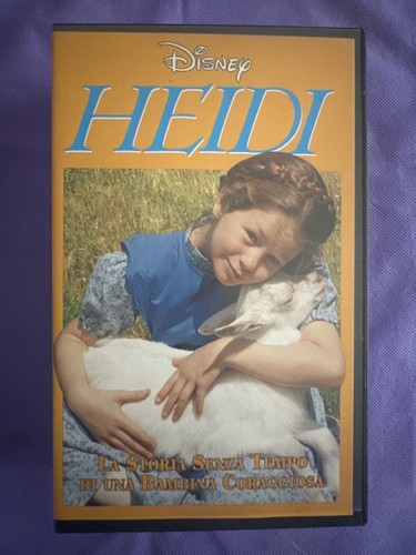 Vhs film disney heidi - vhs,