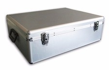 2 custodia Mediarange alluminio 1000 CD DVD DJ Flight custodie numerate BOX78